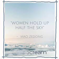 Women Hold Up Half The Sky One Scream Your Personal Safety App