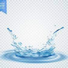 Blue Water Splash With Ripples Isolated On Transparent Background Free Pik Psd Splash Images Blue Water Water Background