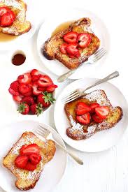 Brioche French Toast Mit Erdbeeren Rezept Lebensmittel Essen Englisches Essen Rezepte