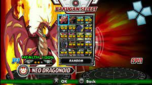 At the main menu, select the collection option. All Character Bakugan Battle Brawlers Defenders Of The Core Save Data Ppsspp Emulator Youtube