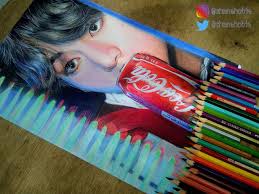 He tries sleeping with men who look like him as well. Fan Art Kim Taehyung Realistic Drawing With Work In Process