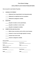 Rubric templates are very popular with teachers' and for good reason. 46 Editable Rubric Templates Word Format á… Templatelab