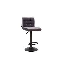 Featuring plush, velvet covering the seat cushion and sculpted back, these chairs feel as good as they look. Kitchen Stool Adjustable Height Swivel Velvet Seat Color Grey Collection Seattle