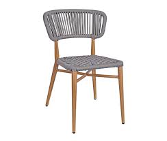 The lounge sofas and high dining table make casual dining sets a versatile and practical outdoor living solution. Madrid Outdoor Dining Chairs Ideal For Use Outside Restaurants Bars