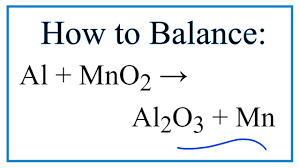 Mno 2 + 4 hcl → mncl 2 + 2h 2 o + cl 2. How To Balance Al Mno2 Al2o3 Mn Youtube