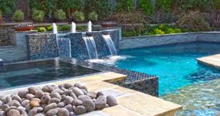Collierville Modern Geometric Pool Spa Outdoor Living Design Disenos De Piscina Piscinas Modernas Diseno De Jardin Moderno
