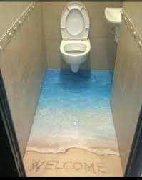 Adesivo De Chao Piso Para Banheiros Desenho Do Piso Chao 3d