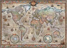 Check spelling or type a new query. Jigsaw Puzzle Map Art Retro World 1000 Piece Jigsaw Puzzle Heye