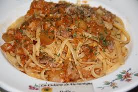 Linguine Aux Legumes Et A La Saucisse La Cuisine De Dominique Italie Recettes De Cuisine Cuisine Alimentation