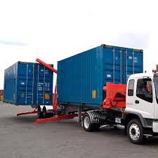 Fudex heckmulde anhänger für traktor schlepper kleintraktor ohne stvo. Strassenanhanger Sb121 Standard Steelbro Container Fur Hafenterminals Seitenhub