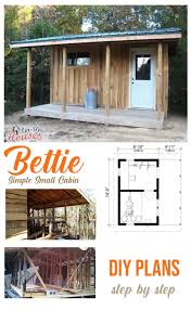 A simple ground plan along with a simple constructing exterior, can create a pleasant wanting home for anybody to reside in. The 27 Best Small Cabin Plans Garden Shed Plans Micro Cottages Small Houses Cabin House Plans Home Floor Designs Garden Shed Plans Cottage Blueprints