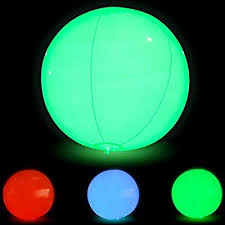 Amazon Com Large Floating And Inflatable Beach Ball Toy 7 Modes Led Glow In The Dark Wit In 2020 Color Changing Lights Pool Beach Party Led Color Changing Lights