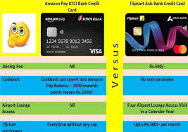 But the entry to these lounges is not free. Amazon Pay Icici Bank Vs Flipkart Axis Bank Credit Card