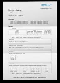 Still wondering if you're taking notes correctly? Free Simple Meeting Minutes Template Download Word Pdf Tracktime24