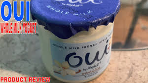 Oui Yogurt, Raspberry, French Style, Blended