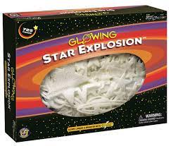 Amazon.com: University Games Great Explorations Star Explosion Glow In The  Dark Ceiling Stars & Planets 725 Piece & Constellation Star Map Lifetime  Glow Guarantee, Multi : Toys & Games