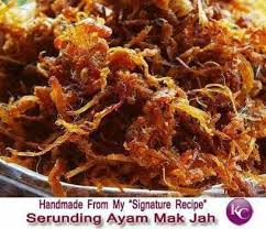 Pulut cawan serunding kelapa yang sedap weiii. Resepi Serunding Ayam Himpunan Resepi Meletop Facebook