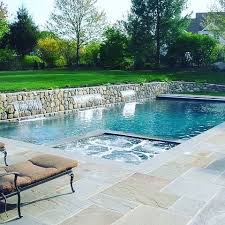 Pin By Shan On Finished Pools Pool Patio Rectangular Pool Simple Pool