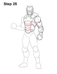 How To Draw Omega From Fortnite Video Step By Step Pictures