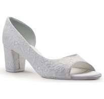 In pizzo , avorio, con brillanti: Scarpe Da Sposa In Pizzo Online Showroom Di Stylosophy