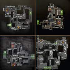 It is outlined by an orange rectangle in the map overview. Ninjas In Pyjamas On Twitter Do You Know All The Calls For All The Standard Maps In Cs Go Csgo Callouts