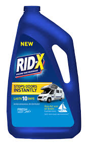 Rid X Rv Toilet Treatment Tank Deodorizer Liquid 48oz Biodegradable For Rv Black Tank Walmart Com Walmart Com