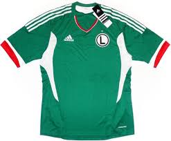 Rundzie eliminacji do ligi mistrzów. Kp Legia Warszawa Poland 2011 2012 Adidas Away Shirt Football Shirts Clubs