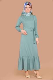 Modaselvim Firfirli Tesettur Elbise Modelleri Moda Tesettur Giyim Elbise Modelleri Elbise The Dress