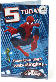 For my other creations, please visit my website www.sweetmantra.in. Amazon Com Age 5 Birthday Card Pop Up Spiderman Pop Up Birthday Card 5th Birthday 3d Pop Up Card Ideal Gift Card For Kids Marvel Office Products