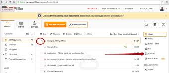 How to download pdf documents from this website: Export Pdf Download Edited Files As Pdf Pdffiller