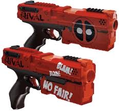 Cheap toy guns, buy quality toys & hobbies directly from china suppliers:nerf fortnite ar l enjoy free shipping worldwide! Amazon Com Hasbro Rival Deadpool Kronos Xviii 500 Blasters 2 Pack Red And Black Toys Games