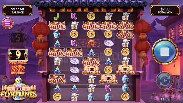 100 Fortunes (Northern Lights Gaming) Slot Review & Demo