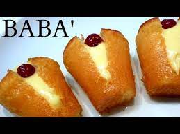 36 Rum Baba Recipe Baba Alla Crema Italian Cake By Italiancakes Youtube Rum Recipes Baba Recipe Rum Cake Recipe