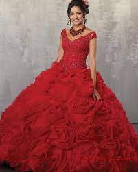 2020 Prenses Model Kabarik Nisanlik Modelleri Kirmizi Uzun Genis V Yaka Boncuk Islemeli Tul Etek Kiyafet Kombinleri On Bes Yas Partisi Elbiseleri Balo Elbisesi Quinceanera Dresses