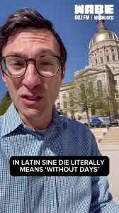 Georgia lawmakers are racing against the clock to push major legislative  bills through. But why? 🤔 , WABE Politics reporter @samgringlasreports  breaks down #SineDie and what lawmakers have to do ...