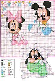 Cachorros gráficos ponto cruz #riscoparabordado #p. Ponto Cruz Bebe Disney Ponto Cruz Andreia