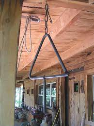 Iron Cowboy Western Dinner Triangle Calling By Nafeironworksdesign 67 99 Kelly Teske Goldsworthy Sisson I Think I Dinner Bell Triangle Bbq Setup Dinner Bell