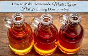 how to make your own maple syrup part