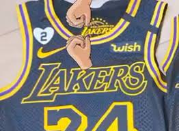 L A Lakers To Wear Kobe Bryant Tribute Jerseys In Nba Playoffs Gigi Patch