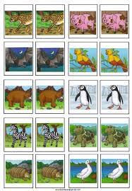 El Juego Educativo De Las Parejas Escuela En La Nube Juegos Educativos Memorama De Animales Juegos Matematicos Para Ninos