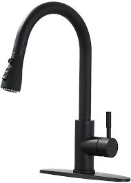 Cheap kitchen faucets with sprayer. Buy Black Kitchen Faucets With Pull Down Sprayer Kitchen Sink Faucet With Pull Out Sprayer Single Hole Deck Mount Single Handle Stainless Steel 866068r Online In Canada B0915y1lmg