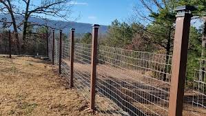 Depending on the size of your fence, you may wind up digging a lot of holes that are 6 inches around and 12 inches deep. Diy Front Yard Fence Project Using 4x4 S And Stretch Woven Wire Healing Moon Farm Ranch