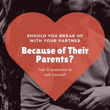 My mother wanted me to be her wings, to fly as she never quite had the courage to do. Should You Break Up With Someone Because Of Their Parents Pairedlife