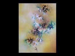 Peinture Acrylique Abstraite Fond A L Eponge Youtube Peinture Acrylique Abstraite Peinture Acrylique Peinture Abstraite Acrylique