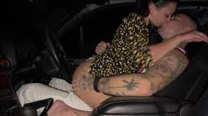 Couple sex in car