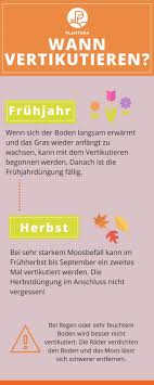 Im frühjahr ist die beste zeit, sobald es nicht mehr friert, also je nach region zwischen märz und mai, etwa 10 bis 14 tage nach der startdüngung. Den Rasen Vertikutieren Warum Wann Und Wie Oft Damit Der Rasen Dauerhaft Im Garten Bleibt Bleibt Damit Dauerha Vertikutieren Wann Vertikutieren Rasen