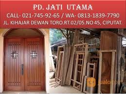 Kayu ini sangat tahan terhadap serangan rayap dan jamur. Harga Pintu Kayu Tangerang Selatan Jualo