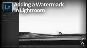 Keep on and lightroom will export every file you created with a watermark on it. Adding A Watermark In Lightroom Classic Youtube