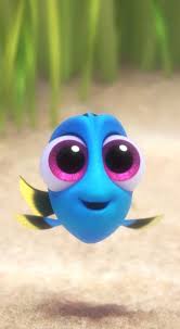 Here i made a list for you. Baby Dory Clip Finding Dory Cute Disney Characters Cute Disney Disney Drawings
