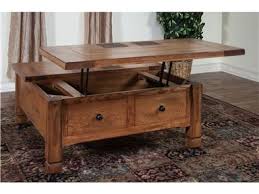 Shop For Sunny Designs Sedona Square Coffee Table With Lift Top 3143ro Sl Furniture Nebraska Furniture Mart Affordable Furniture